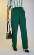 Dark Green Relaxed Fit Trouser