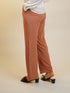 Rust Orange Relaxed Fit Trouser